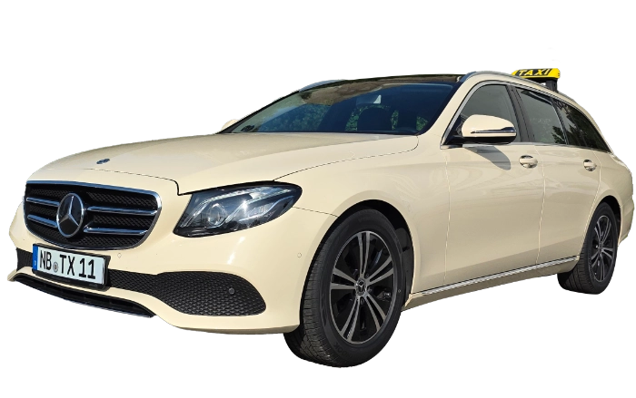 Taxi des Taxiunternehmens Sämann